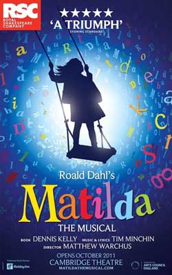 Matilda at the Cambridge Theatre